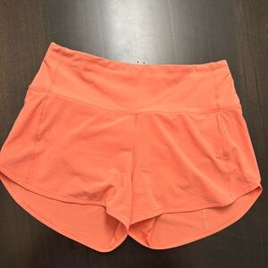 Lululemon Speed Up Shorts High Rise Size 6